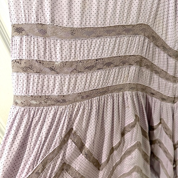 Intimately Free People Lavender Voile Lace Trapeze Dress - Picture 9 of 11